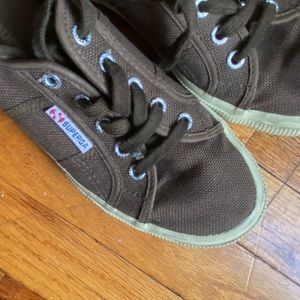 Olive Green Superga
